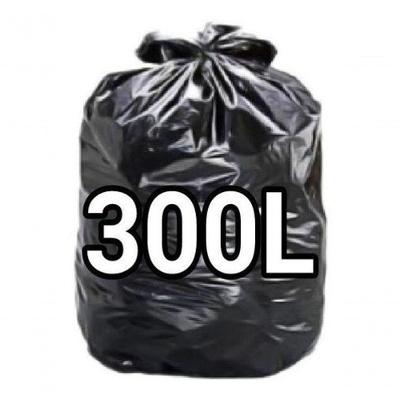 Saco para Lixo Sacos de Lixo 300l Super Reforçado Preto 300l Parede Dupla 100 Unidades Higipack