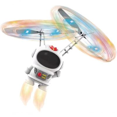 Brinquedo Voador Infantil Astronauta com Sensor com Luzes LED e Tecnologia de Indução Infravermelha