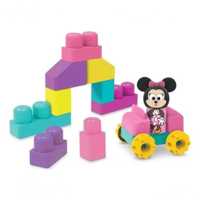 Brinquedo Para Montar Minnie Blocos Magicos 24 Pecas 24 Disn