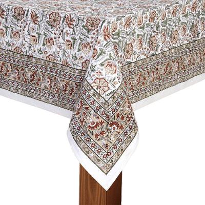 Toalha De Mesa Copa E Cia Indian Deva - 8 Lugares Quadrada - 220 X 220 Cm