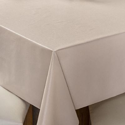 Toalha De Mesa 8 Lugares Térmica Impermeável 1,40 M X 2,50 M 100% Policloreto De Vinila - Avelã