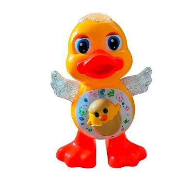 Brinquedo Infantil Pato Dançante Musical com Luzes Coloridas e Músicas Infantis para Coordenação