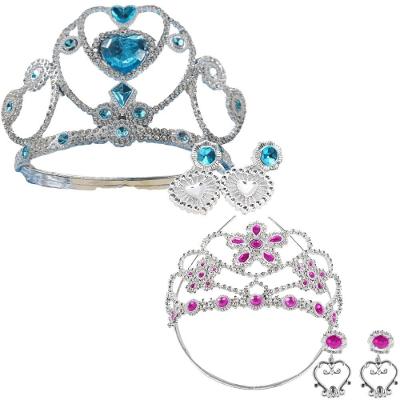 Brinquedo Infantil Kit Joias da Princesa com Coroa e Arquinho para Imaginação e Coordenação Ark