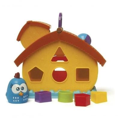 Brinquedo Casinha Encaixes Bebê Galinha Pintadinha Mini Elka Amarelo