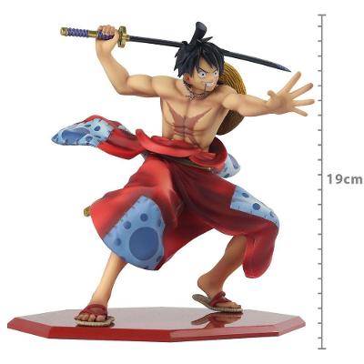 Figure de Coleção Luffytaro - Warriorsalliance - Portrait.of.pirates Personagem One Piece em PVC