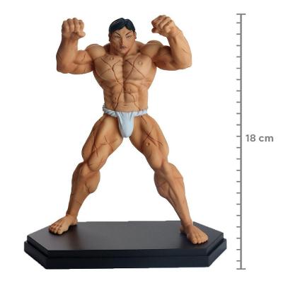 Figura Colecionável Kaoru Hanayama Pop Up Parade de Baki The Grappler com Alto Nível de Detalhes