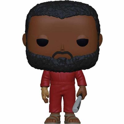 Colecionável Pop! Us - Abraham com um Bastão #837 em PVC com Detalhes Realistas Funko Pop!