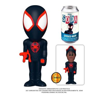 Colecionável Pop Soda Spider-man Across The Spider-verse Miles Morales com Design Detalhado Funko