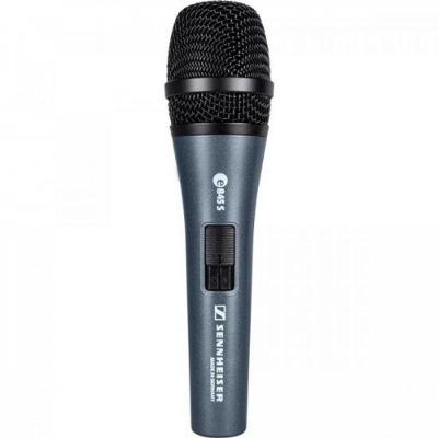 Microfone Dinâmico E845-s Vocal Supercardioide com Redução de Microfonia Preto Sennheiser