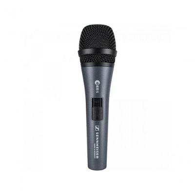 Microfone Dinâmico E835-s Cardióide com Resposta de Frequência 40-16000 Hz Cinza Sennheiser