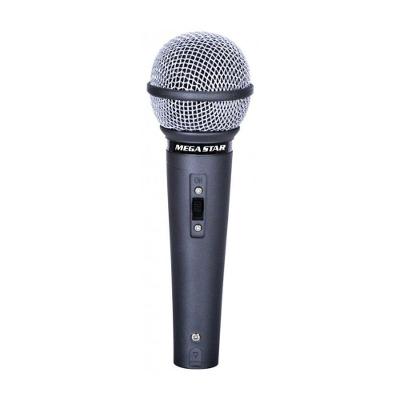 Microfone com Fio DEH355 Dinâmico Cardioide com Construção Durável para Voz e Instrumentos Mega Star