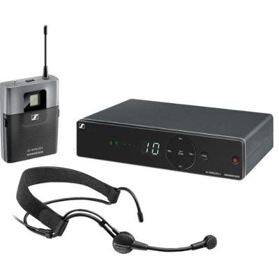 Microfone Auricular sem Fio XSW1-ME3-A com Sistema Mãos Livres e Transmissão UHF Estável Sennheiser