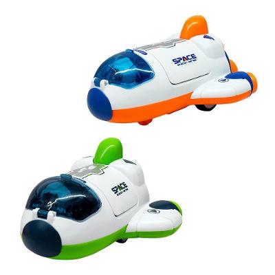 Nave Espacial de Brinquedo ZX22 com Fricção e Astronauta Que Estimula Coordenação Motora DM Toys
