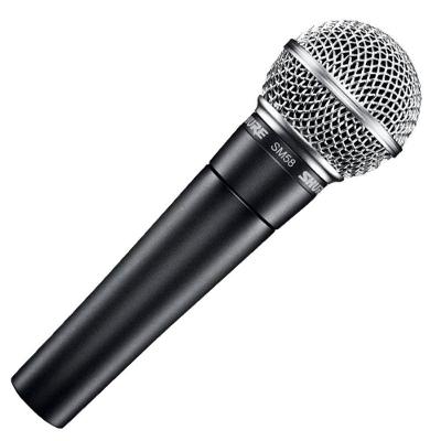 Microfone Vocal SM58-LC para Apresentações ao Vivo com Padrão Cardióide Preto Shure