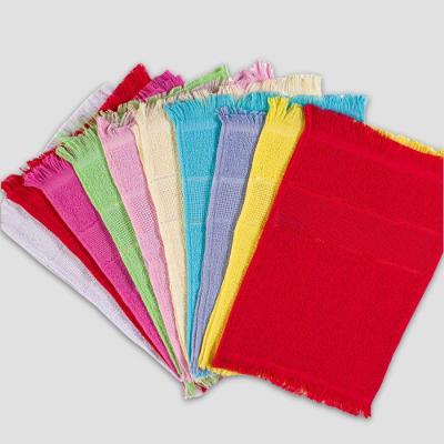 Kit de Toalhas de Mão Social 10 Unidades 100% Algodão 20cm X 30cm 260g-m² Menino So OEM