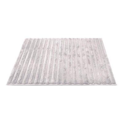Tapete Soleido Microfibra 100% Poliéster 50CM X 70CM 01 Peça Palha Buettner
