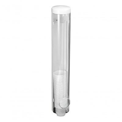 Dispenser Porta Copo Descartável Cancun para Café 50ML a 80ML Capacidade 125 Copos Branco Higipack