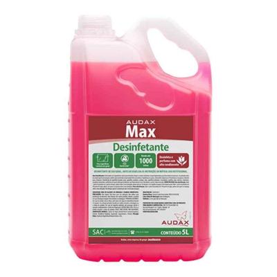 Desinfetante Maxdesinfetante Lavanda Conc.5L R104107 para Ambientes Higienizados em Fluxo Intenso