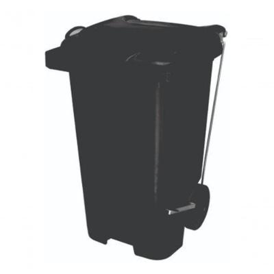 Contêiner Lixeira Plástico Injetado com Rodas e Pedal 240 l Verde Higipack