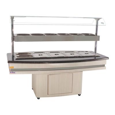 Buffet Quente E Frio 12 Gns Rf131 Frilux Buffet Quente E Frio 12 Cubas 220V