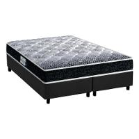 Cama Box Queen: Colchão Ortopédico Probel D33/EP  Advanced Tech1500 + Base CRC Suede Gray(158x198) - 1