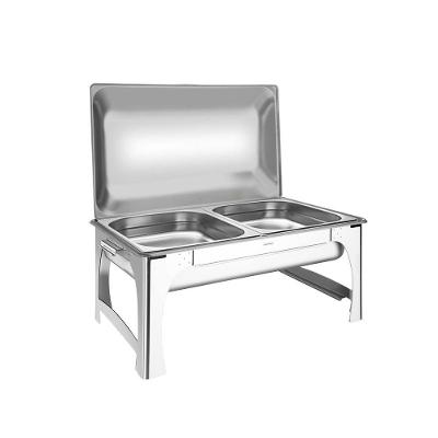 Rechaud Tampa Removível Cuba GN 1-2 8,4 l banho-maria Inox Tramontina