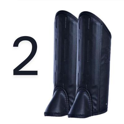 Perneira de Segurança 3 Talas com Velcro Proteção das Pernas Contra Agentes Térmicos Preto OEM