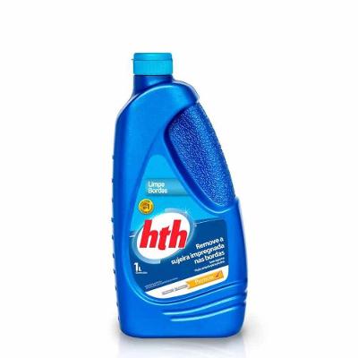 Limpa Bordas para Piscina 1 Litro Limpeza Eficiente Fórmula Biodegradável HTH