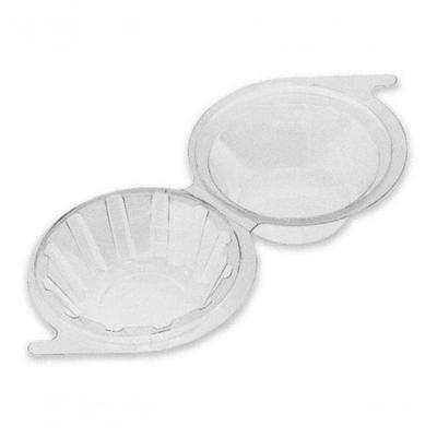 Forminha para Doce com Tampa Plastilania 750 UNIDADES Prata para Festas Higipack