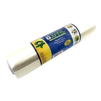Filme Pvc Rolo Resinite 28cm X 100m para Alimentos Impermeável Transparente Higipack