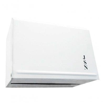 Toalheiro Interfolha Esmaltado em Pintura Epóxi Branco com Visor e Fechadura ABS Higipack