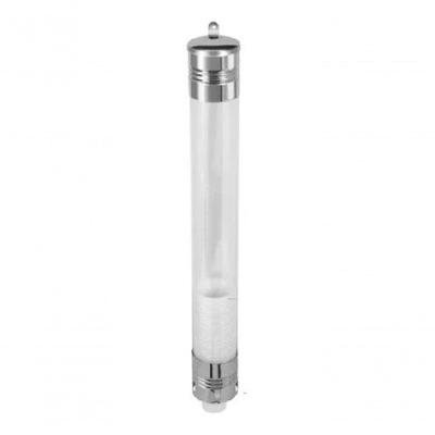 Suporte para Copo Descartável Acrili-inox Água 180ML a 200 com Tampa Removível Inox Higipack