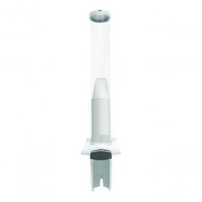 Suporte Dispenser para Copos de Café Unicopo Js Que Dispensa um Copo por Vez Transparente Higipack