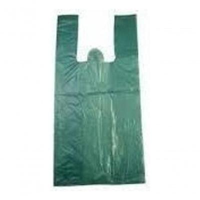 Sacola Plástica Tamanho de Supermercados 5kgs Reforçada em Plástico Reciclado Verde Higipack