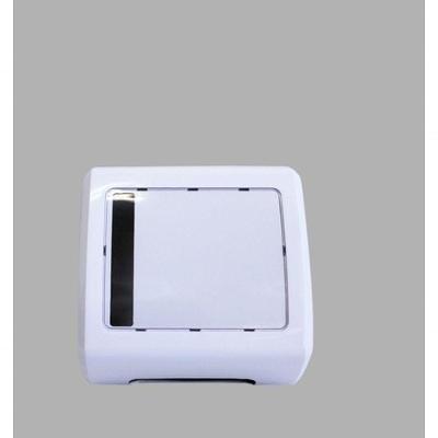 Toalheiro para Papel Interfolhas Elite 2 Ou 3 Dobras com Visor Cristal Branco Higipack