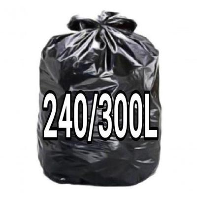 Saco para Lixo 240 300 Litros Super Reforçado para Descarte Médio Pesado Preto Higipack