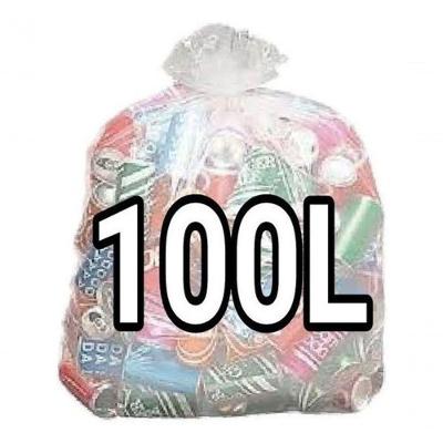 Saco de Lixo SACOS PLÁSTICOS 60L Reforçado Micra 10 cinza-claro Higipack