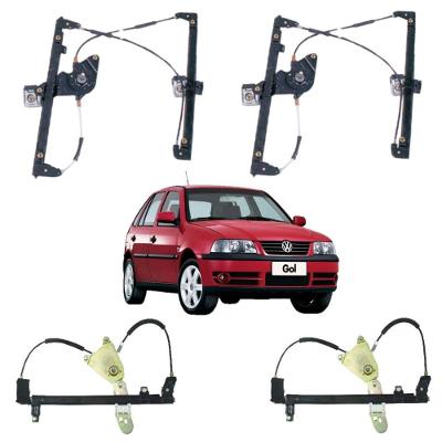 Kit Máquina do Vidro Mecânica 4 Portas F103 para Gol Saveiro Parati G2 G3 G4 Universal Automotive