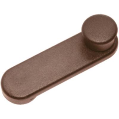 Manivela Regulagem Vidro Marrom [F103] para Fiat Uno Elba Fiorino Prêmio Uno Mille Universal