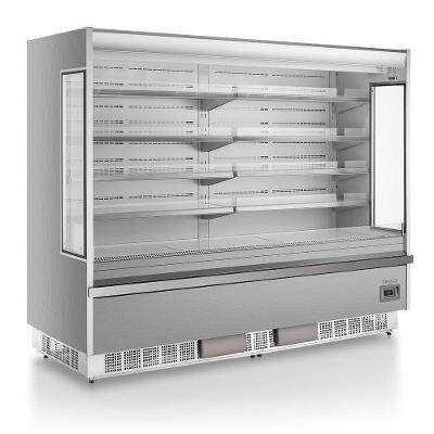 Expositor Vertical Aberto Gsto2400 Tipo Inox 220V Gelopar