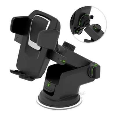 Suporte Articulável para Celular em Painel Ou Vidro Modelo com Ventosa de Silicone para Smartphones