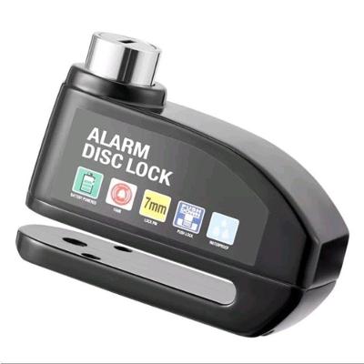 Trava Antifurto para Moto em Freio de Disco Modelo Trava Disco C com Alarme Sonoro Universal OEM