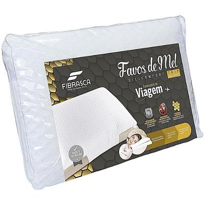 Travesseiro Para Viagem Favos De Mel Trip Fibrasca 60x40cm