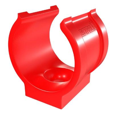 Abraçadeira Em Pvc de Impacto Para Tubo 1 Vermelho 2041 Estrela Abraçadeira Em Pvc de Impacto Pa