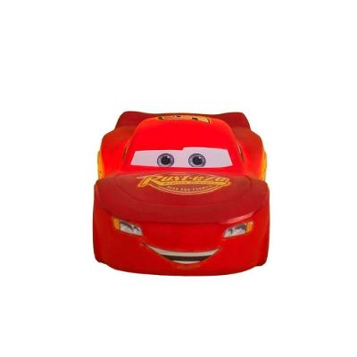 Luminária Lightning Mcqueen Tpc com Personagem Relâmpago dos Filmes Carros da Disney Bivolt Vermelho