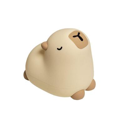 Luminária de Silicone Capivara com 8 Leds e Bateria Recarregável Branco Imaginarium