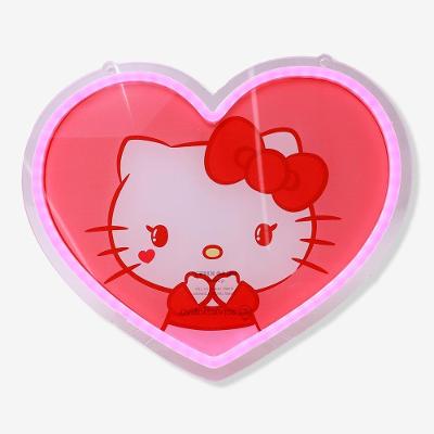 Luminária Formato 3d Hello Kitty com Conexão USB Rosa Zonacriativa