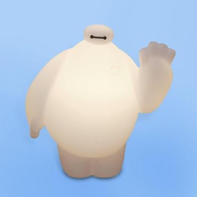 Luminária Baymax Big Hero 6 Disney Tpc Bivolt 110-220V com Luz Difusa Aconchegante