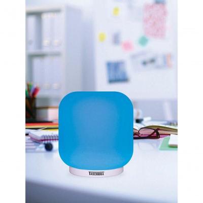 Luminária de LED Jujuba 8W RGB Autovolt DER-03 com Iluminação RGB Bivolt em Vidro Taschibra