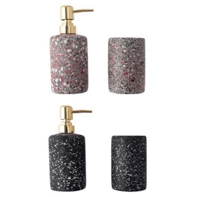 Kit Banheiro Cerâmica CK5652 com 2 Peças Funcionais Cores Sortidas Clink